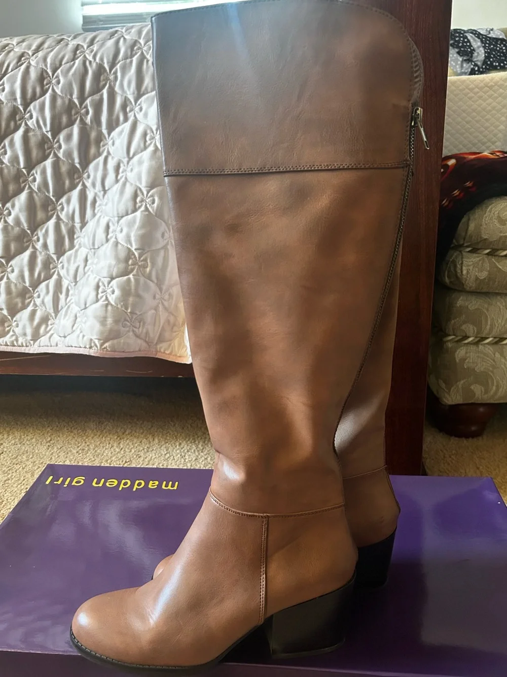 Madden Girl tall brown